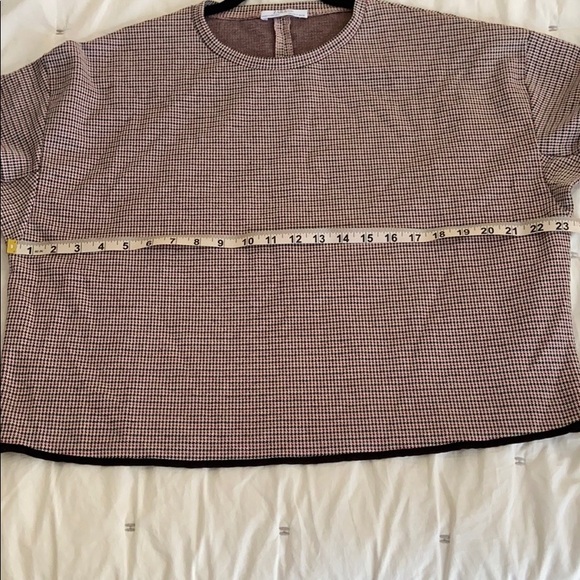 2 Piece Zara Basic Plaid Pants and Shirt Set - Picture 12 of 16